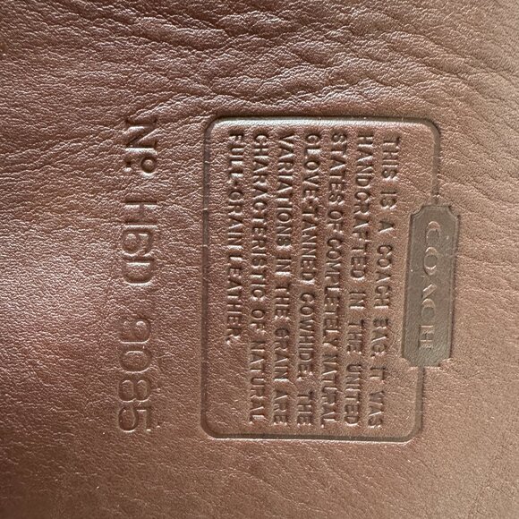 Vintage Coach 1996 XL Duffle Sac  w/ Hangtag and Dust Cover- Price is Firm - Picture 3 of 4